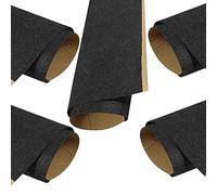 Vorfaove Lot de 5 caissons de basses en tissu pour haut-parleur de voiture - Fibre de polyester - Insonorisant - Couverture anti-sismique - Gris