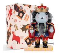 VorFor Casse Noisette Noel Puppe,16cm Figurine, Nutcracker Christmas,Casse Noisette en Bois(La Petite Souris),Décoration De Noël à l'intérieur,Un Excellent Cadeau De