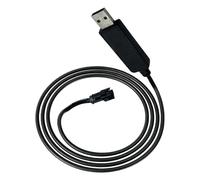 VORILO Câble de charge USB vers SM2.54 pour batterie 3,6/3,7 | Connecteur SM2.54, câble d'alimentation USB-a, module ABS intégré, accessoire de service de 50 cm