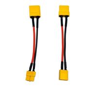 VORILO Lot de câbles adaptateur de charge XT | Changement de prise de 60 à 90, disposition en 2 pièces, fils compacts de 10 cm pour l'appariement de format et le routage de