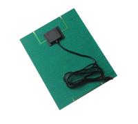 VORILO Panneau solaire portable 6 W 12 V avec port de type C pour sonnette | Panneau solaire portable étanche pour voyage, camping, randonnée, jardin, charge de lumière LED, appareil mobile