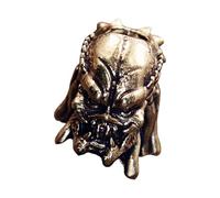VORILO Pendentif en bronze avec trou pour projets | Styles industriels rétro, pour porte-clés et sacs, accessoire d ' équipement stratégique à finition mate, matériaux