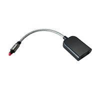 VORILO Répartiteur de son optique Plug and Play | Câble adaptateur Toslink 1 entrée 2 sorties 22,5 cm pour récepteur Home Cinéma étagère Routage Disposition Utilisation Fit