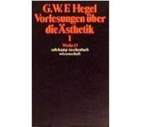Vorlesungen über die Ästhetik I Hegel, Georg Wilhelm Friedrich (Auteur)