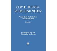 Vorlesungen über die Philosophie des Rechts: Berlin 1819/1820. Nachgeschrieben von Johann Rudolf Ringier
