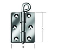 Vormann charnière à coulisse ( 3000272533 ) hauteur 70 mm largeur 55 mm zingué bleu battu