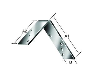 Vormann VORMANN Équerre de poutre 240x160x50x5mm Acier, galvanisé Quantité:1