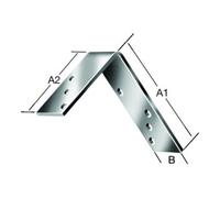 Vormann VORMANN Équerre de poutre 80x40x30x2mm Acier, galvanisé Quantité:1