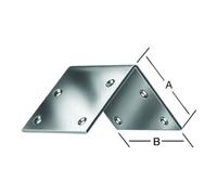 Vormann VORMANN Équerre large 40x40x40x2mm acier, galvanisé Quantité:1