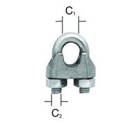 Vormann VORMANN Étrier en acier rond, diamètre 8 mm acier galvanisé Quantité:1