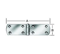 Vormann VORMANN Franz. Charnière en rouleau, avec goupille, L 180 mm acier galvanisé Quantité:1