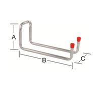 Vormann VORMANN Support d'appareil à visser acier zingué bleu galvanisé Quantité:1