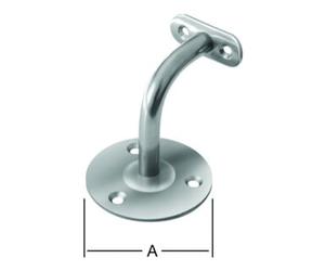 Vormann VORMANN Support de main courante GA sans rosace en acier inoxydable Quantité:1
