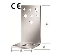 Vormann VORMANN Support de poteau lourd jusqu'à 70 mm acier galvanisé Quantité:1