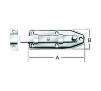 Vormann VORMANN Verrou de fenêtre avec boucle, droit B30xL80xE1,2mm acier galvanisé Quantité:1