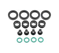 Vormyqez Kit de joints d'injecteur de carburant automatique, 4 jeux, œillets, joints toriques, compatibles avec Suzuki GSXR 600 750 1000 compatibles avec Hayabusa GSX1300