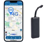 VornixorSarlshop-4G GPS Tracker for Car, Motorcycle, Truck, RV, Taxi ¿ Mini Real-Time Tracking Device with Theft Alarm, SIM Card Required, Waterproof, Works with iOS/Android/Web