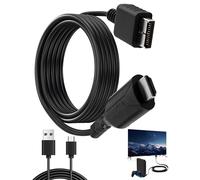 VornixorSarlshop-Adaptateur PS1/PS2 vers HDMI, 100 cm/39.3in Câble AV pour Convertisseur PS1/PS2 vers HDMI 720P/1080P Vidéo Audio HD D'interface Multimédia pour Consoles de Jeu HDTV, Plug and Play