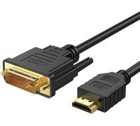 VornixorSarlshop-Câble DVI vers HDMI, 1,5 m, connecteur HDMI bidirectionnel vers DVI mâle (24+1), adaptateur HDMI DVI pour Raspberry Pi, Roku, Xbox, One, ordinateur portable, Blue-Ray, prise en charg