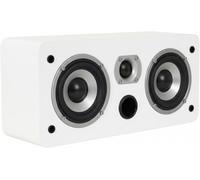 VornixorSarlshop-Dynavoice Magic CR-4 Blanc Mat ¿ Enceinte Centrale Passive 2 Voies, Woofer 2x4 + Tweeter 1"", Seulement 11 cm de Profondeur, Bass Reflex Frontal, pour Home Cinéma.
