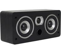 VornixorSarlshop-Dynavoice Magic CR-4 Noir Mat ¿ Enceinte Centrale Passive 2 Voies, Woofer 2x4 + Tweeter 1"", Seulement 11 cm de Profondeur, Bass Reflex Frontal, pour Home Cinéma.