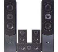 VornixorSarlshop-E1004BL Pack de 5 enceinte 5.1 180 W Noir