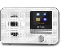 VornixorSarlshop-IR1 Tragbares WiFi Internetradio,Dab/Dab+/FM Digitalradio,Bluetooth,Doppelwecker,Schlaf-Snooze-Timer,60 Voreinstellungen,Kopfhörerausgang,Farbdisplay,Batterie- Oder Netzbetrieb, Gris