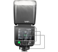 VornixorSarlshop-Lot de 3 films de protection d'écran en verre trempé pour Godox V480/Godox Blitz V480/V480C/V480S/V480N/V480F/V480 O, anti-rayures, anti-traces de doigts, sans bulles, 9H HD transpar