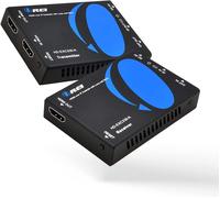 VornixorSarlshop-Orei Extenseur HDMI sur CAT5/CAT6, avec IR jusqu'à 1000 m ¿ Boucle ¿ Distribution du Signal Full HD 1080p ¿ sur IP ¿ Option Unique à de Nombreuses Options