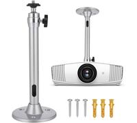 VornixorSarlshop-Support Universel pour Projecteur - Fixation Plafond/Mur avec Rotation 360° et Inclinaison 90° - Compatible Mini Projecteur, Caméras de Surveillance et Appareils Vidéo