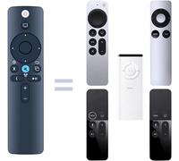 VornixorSarlshop-Télécommande compatible avec lecteur Apple TV 4K/HD avec touches TV/Home & Volume et prise en charge audio, prend en charge la barre de son A et H-Pod & Mini (pas de voix Siri, pas d