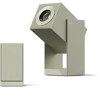 VornixorSarlshop-WANBO Cube 2 Pro Videoprojecteur avec Android TV & Netflix, 230° Réglable, Instantané Autofocus Keystone, 500 ANSI Natif 1080P, Wi-FI Bluetooth, Mini Projecteur Video Portable (Paste