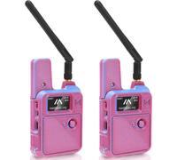 VornixorSarlshop-Wio Tracker L1 Kit de carte de développement ¿ Batterie de 3000 mAh, module GPS, antenne, tout en boîtier, étui de protection d'écran avec interface de type C (version N37, violet)