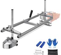 VornixorSarlshopGruminette Scierie Mobile Portable 355-914 mm Barre de Guidage en Acier Galvanisé avec Épaisseur de Coupe 5,08-300 mm Coupe Transversale Moulin à Scie à Chaîne de Tronçonneuse pour Co