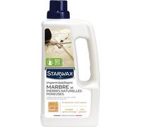 VornixorSarlshopImperméabilisant Marbre et Pierres Naturelles Poreuses - Protège et Imperméabilise - Efficace contre les Taches d¿Eau, Graisse, Vinaigre - Fabriqué en France - 1L - 20m²