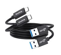 VoroDcip Lot de 2 câbles de données USB A vers USB C DR023 (0,9 m, lot de 2)