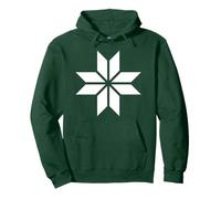 Voros Drapeau de l'Estonie Voro Voromaa Sweat à Capuche