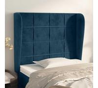 Vorpalize Tête de lit avec oreilles pour lit, 83 x 23 x 118/128 cm, en velours, réglable en hauteur, moderne avec housse, tête de lit stable pour une assise confortable, design élégant de protection