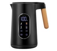 VORSCH Bouilloire Électrique, Bouilloire à Température Réglable 40-100°C, 1,7L, Maintien au Chaud, Ébullition Rapide, Base 360°, Écran Numérique, 2200W, Noir