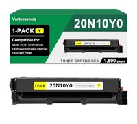 Vortessencia 20N10Y0 Lot de 1 cartouche de toner compatible avec imprimante Lexmark CS331 CS431 CX331 CX431 CS331dw CX331adwe CS431dw CX431adw 1 500 pages