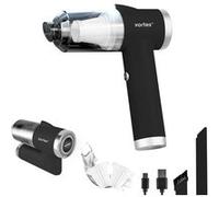 Vortex - Crc90 Black6 - Aspirateur à Main Sans Fil Pliable - 4500 Pa - Led Intégrée - 30 Min D'autonomie Noir G