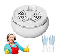 Vortex Fruit and Vegetable Washer, Wireless Fruit and Vegetable Washing Machine, Titanium Electrolysis Fruit and Veggie Cleaning Machine, Waterproof Food Purifier for Fruits, Vegetables, Meat (A)