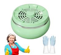 Vortex Fruit and Vegetable Washer, Wireless Fruit and Vegetable Washing Machine, Titanium Electrolysis Fruit and Veggie Cleaning Machine, Waterproof Food Purifier for Fruits, Vegetables, Meat (B)