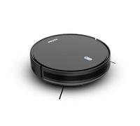 Vortex ICLEAN 200 - Aspirateur Robot 2-en-1 Connecté, Aspiration 1300 Pa, Lavage Lingette, 3 Modes Intelligents, Filtre HEPA, Gyroscope, WiFi TUYA/Smart Life, Télécommande, Silencieux - Noir