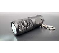 Vortex KC1 Lampe de poche en aluminium avec flash et SOS 130 lumens Batterie au lithium CR2 Noir