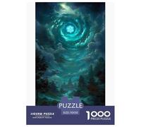 Vortex Magique Puzzles 1000 Pièces Jeu De Défi Jouet Adultes Et Enfants Enchanté Jeu De Puzzle Défi Éducatif Lien Familial Cadeau Décoration Maison 70x50cm/1000pcs