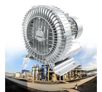 Vortex Pompe soufflante pour alimentation en oxygène haute pression dans les bassins d'aquaculture et aquariums, améliore la poussière et l'aération de l'air