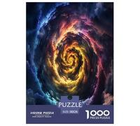Vortex Puzzles 1000 Pièces Cadeau Unique Jeu Éduchatif Challenge Toy À De Qualité Supérieure Peinture Art pour Adultes Et Enfants 38x26cm/1000pcs