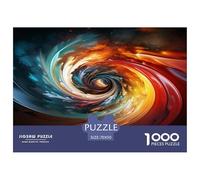 Vortex Puzzles Jeu De Puzzle Activités Familiales Stimulantes 1000 Pieces Colorful Spiral Puzzles Classiques Qualité Premium pour Adultes 70x50cm/1000pcs