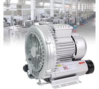 Vortex Souffleur annulaire pour étangs à poissons et utilisation industrielle, souffleur régénératif 220 V/380 V, pompe à vide centrifuge de 1,1 kW, extracteur d'échappement d'atelier efficace